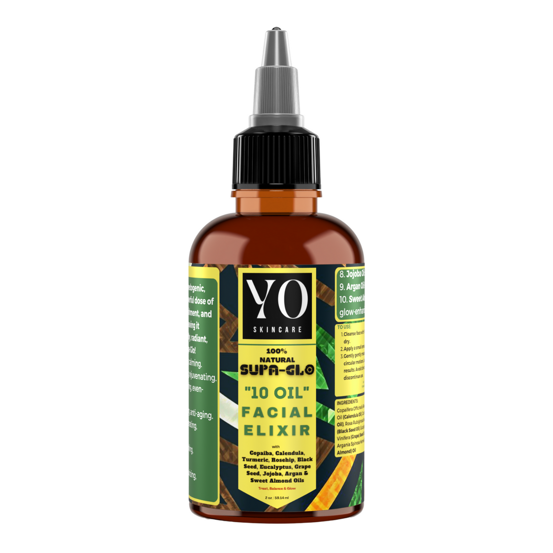 Supa-Glo 10 Oil Facial Elixir, 2 oz